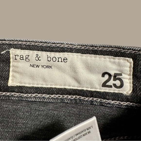 Rag & Bone ‘Dre’ Low-Rise Ankle Slim Boyfriend Jeans in “Fillmore” Size 25 - Picture 2 of 16